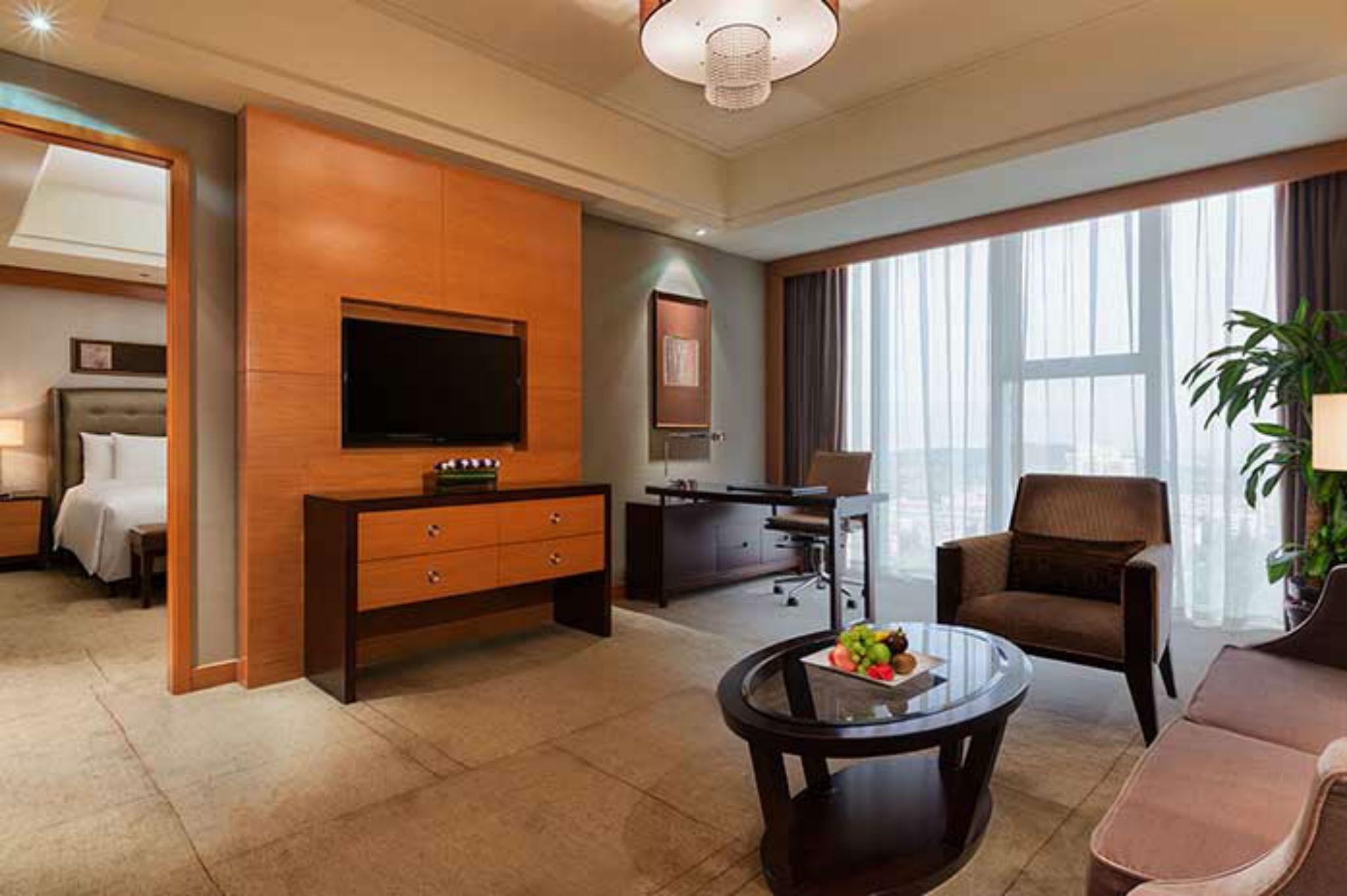 Wanda Realm Beijing Hotel Buitenkant foto
